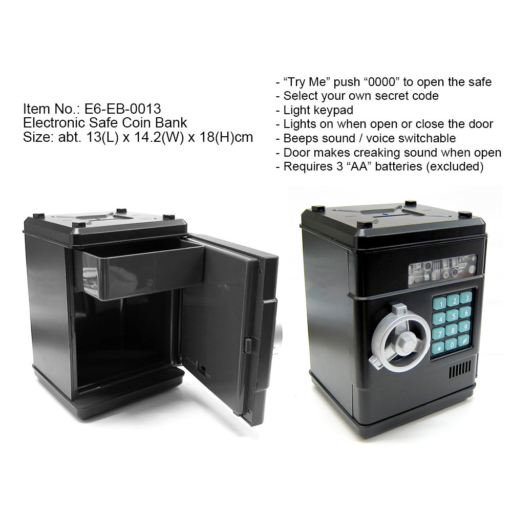 High tech piggy bank discount