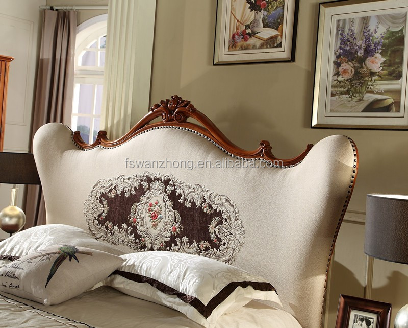 高級クラシックウッド王室フレンチスタイルbaroccoイタリア漆寝室セット家具から直接メーカーa01仕入れ・メーカー・工場