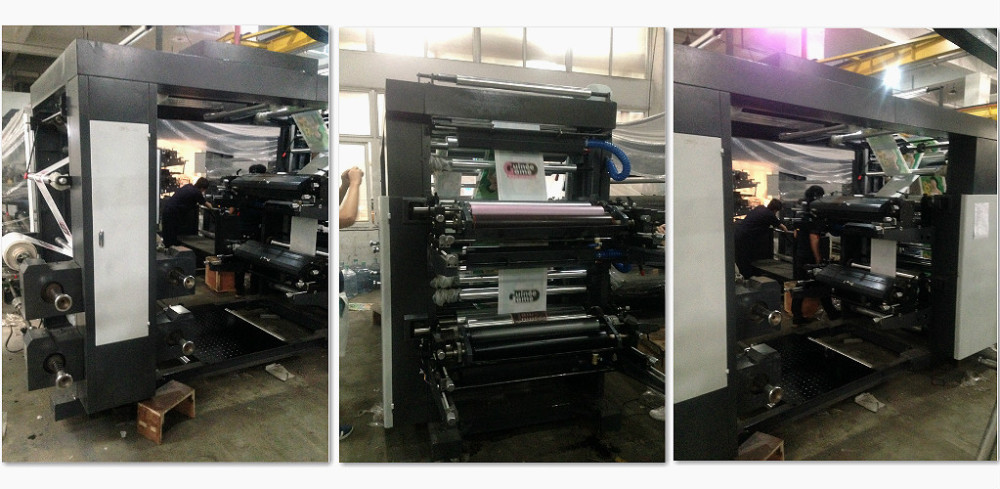 1 2 4 6カラー不織布バッグフレキソ印刷プレス印刷機機器仕入れ・メーカー・工場