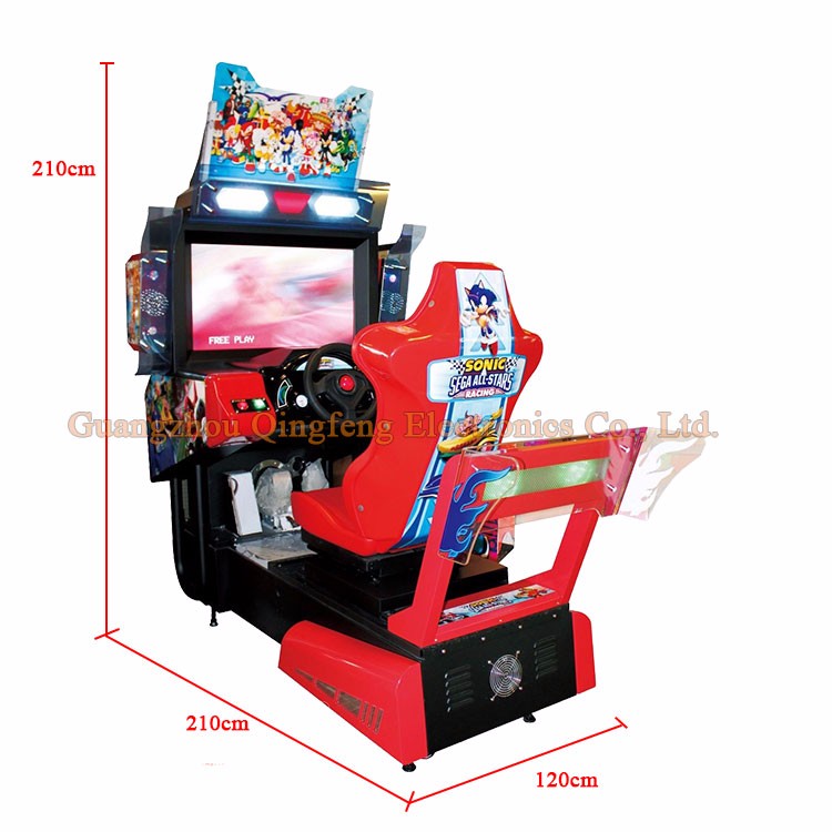 Qingfeng manufacturer adults racing go kart game machine for sale