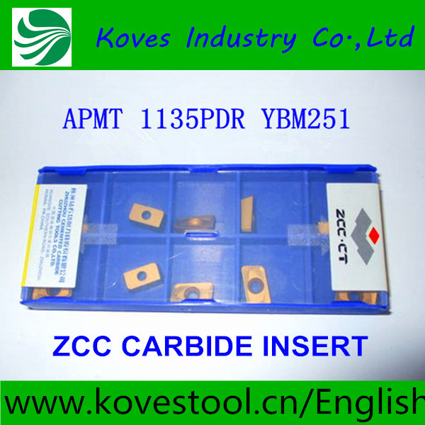 ticncvdコーティングzcc超硬ねじ切り工具インサートの切削apmt1135ybm251pdr問屋・仕入れ・卸・卸売り