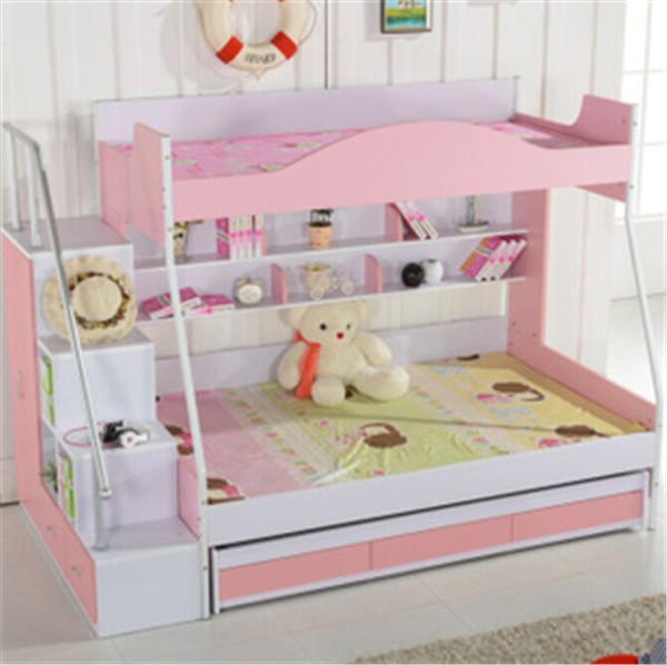 Hermoso diseño camas para los niños / camas con paso y antideslizante 2015