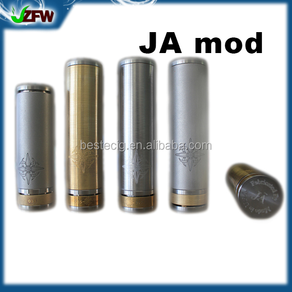 New product 2014 mechanical ja mod, ja mod clone, ja mod with 18650 battery