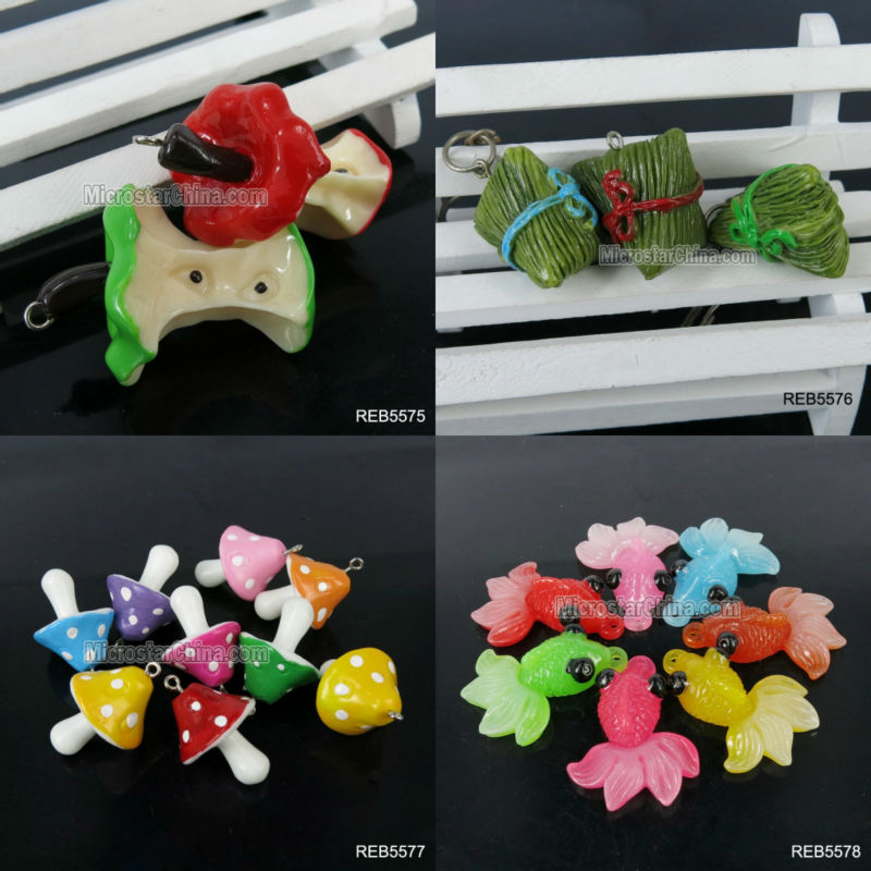 Popular realistic simulation artifical resin lollipop pendant