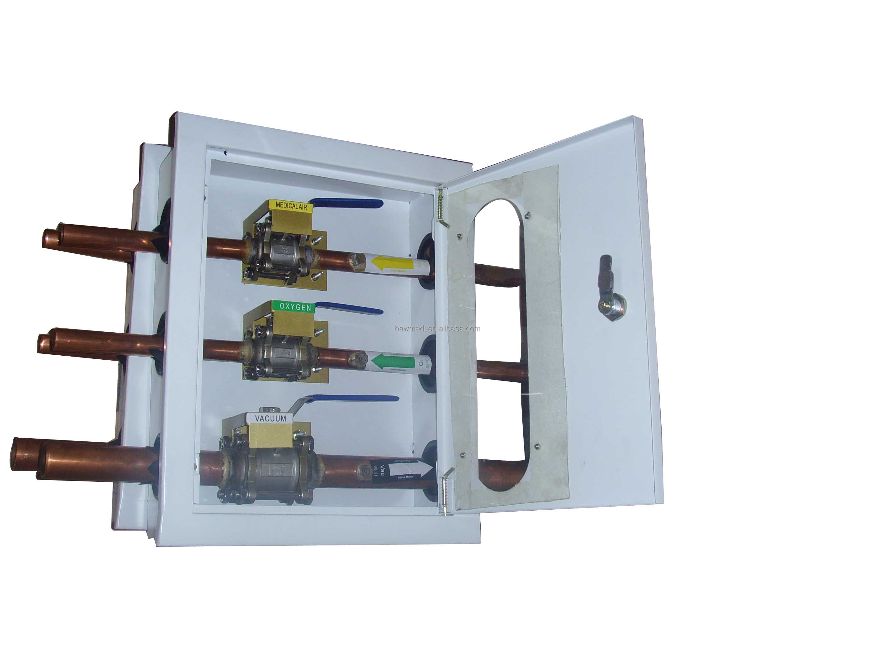 Two Gases Kinds Medical Gas Control Valve Box In Hospital Buy Gas Valve Box,Reducing Valve