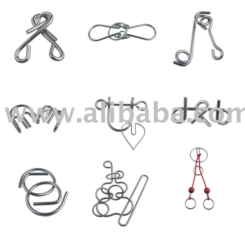 Metal Puzzles Brain Teasers Diecast Puzzle Buy Metal Puzzles Brain