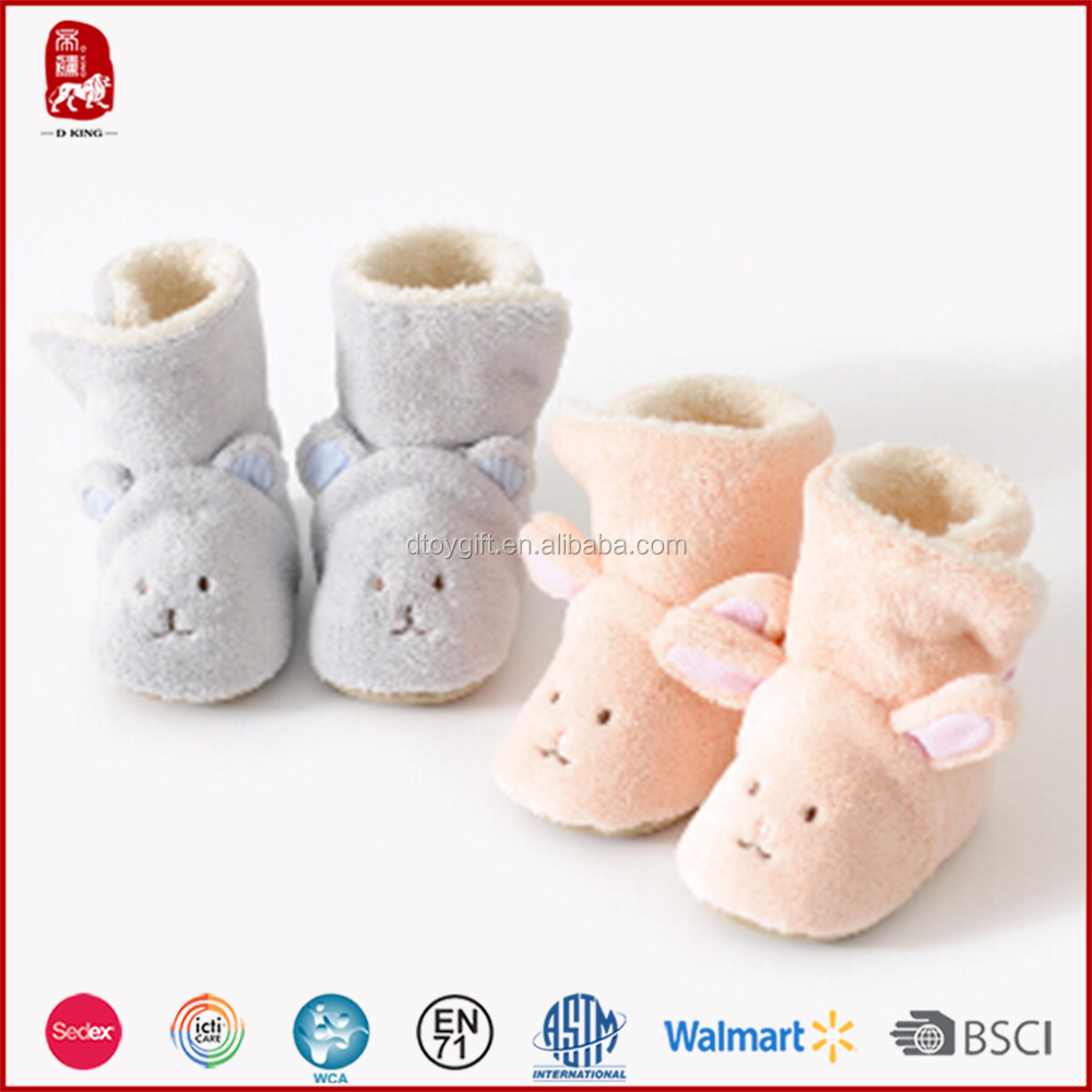 2016 custom made baby shoes china plush toy