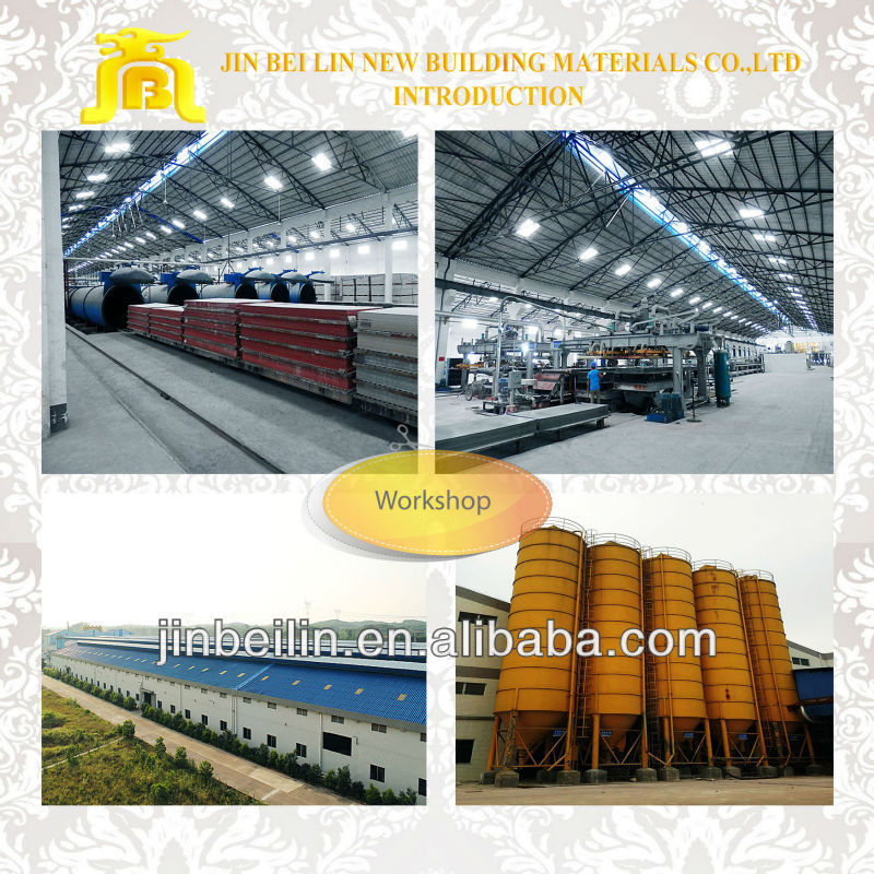 Guangzhou calcium silicate board 1220 x 2440mm