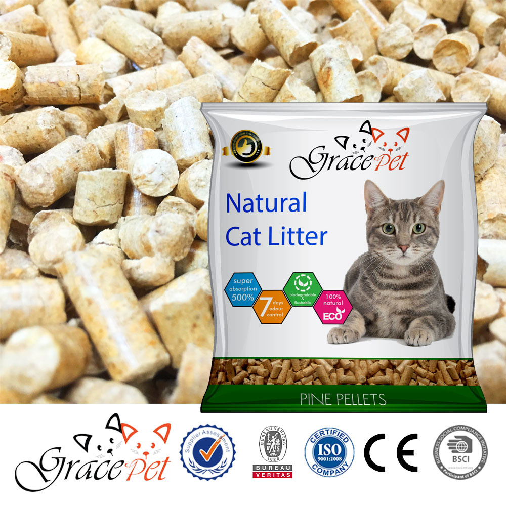 [grace pet] natural scented pine cat litter