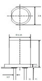 麦わら帽子5ミリメートル赤色ledが付いている円形ドーム型上部発光ダイオード( レンズ色の水クリア)仕入れ・メーカー・工場