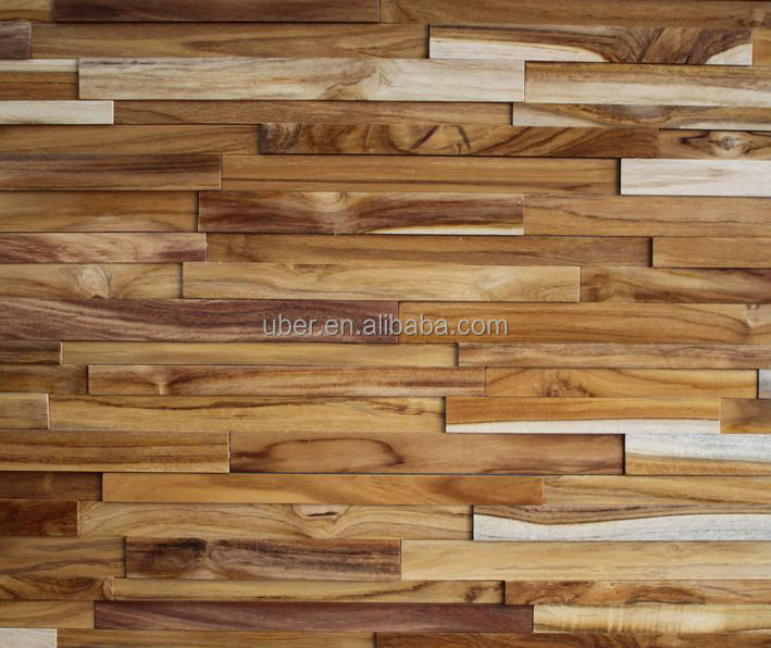 Decorazione di interni rivestimento murale pannello in legno carte ...
