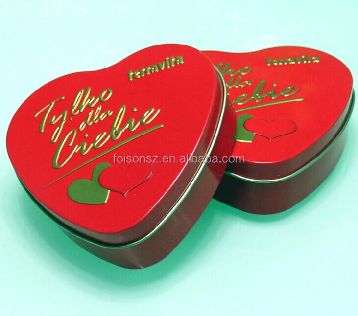 special easter egg shape candy tin can