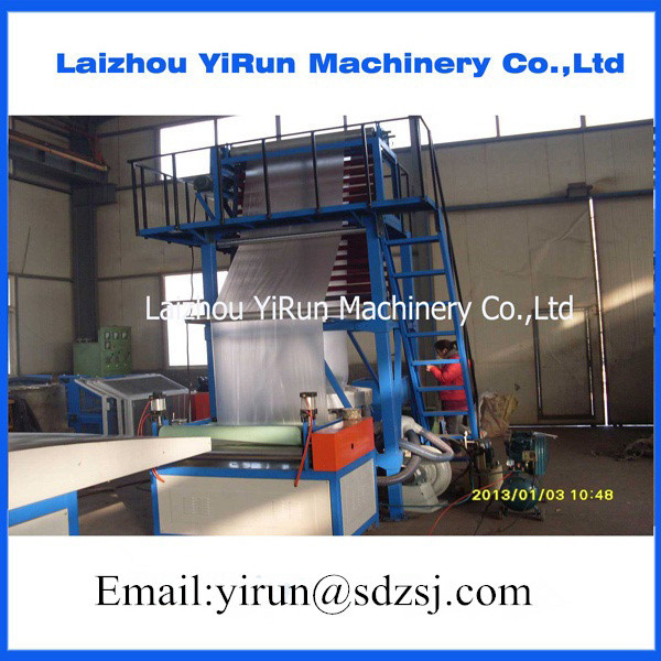 stretch up,stretchout air up blown stretch split film making machine in new condition