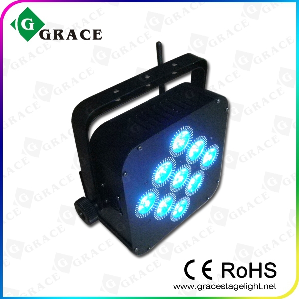 ワイヤレスdmx9*15wrgbwa5in1バッテリ駆動のledパー問屋・仕入れ・卸・卸売り