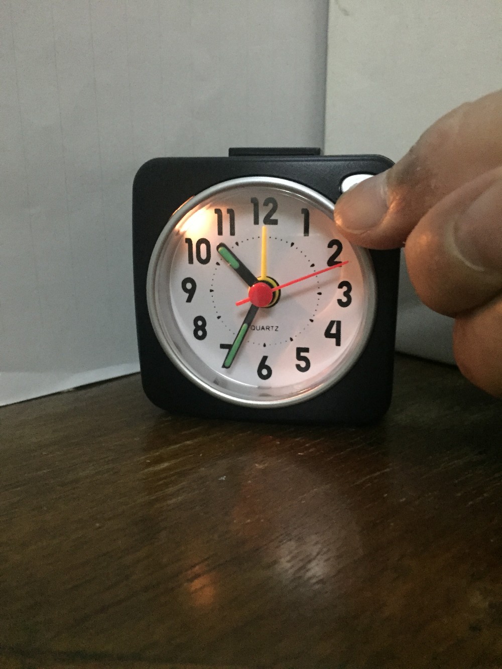 Quality Sweep Analog Snooze Light Mini Crescendo Alarm Travel Clock Buy Ce Travel Alarm Clock