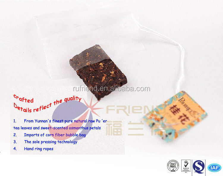 Refine chinese tea supply in yunnan chinese puer tea puer slim tea