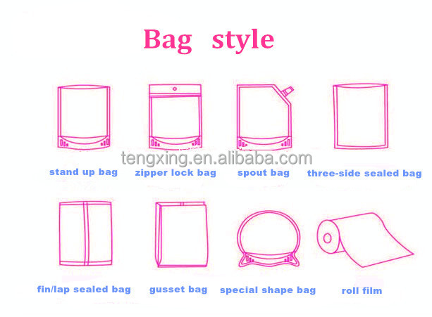 Food Industrial Use and Offset Printing Surface liquid spout bag for juice