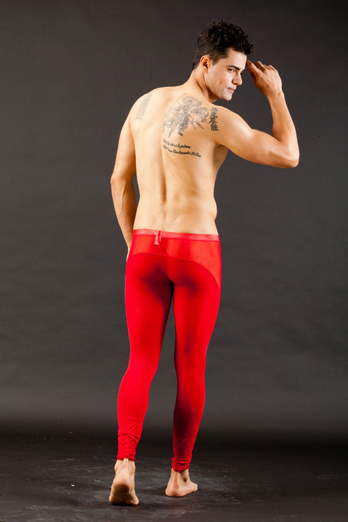 Sexy Men’s Long Smooth Thermal underwear Pants 3 Size. 