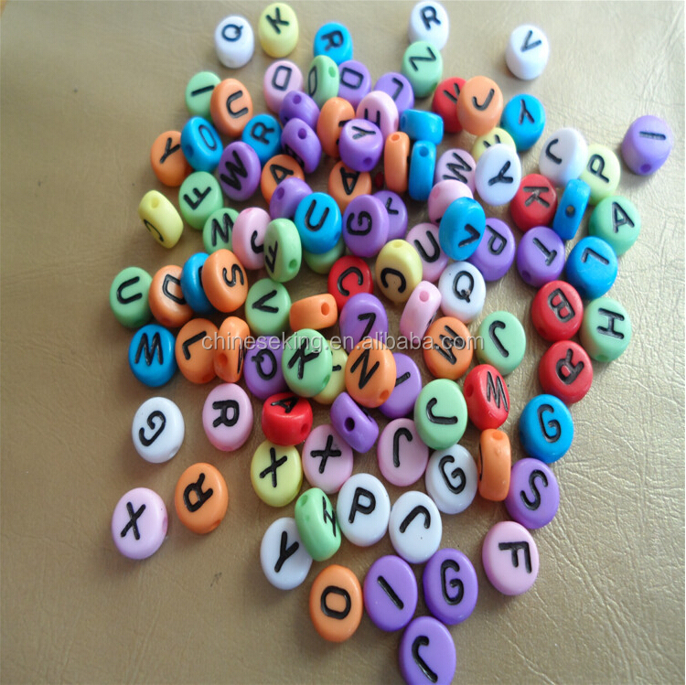 alphabet initial letter beads hand woven bracelet DIY letter beads woven bracelet custom letter bead braided bracelet handmade friendship bracelet from Miss Luv