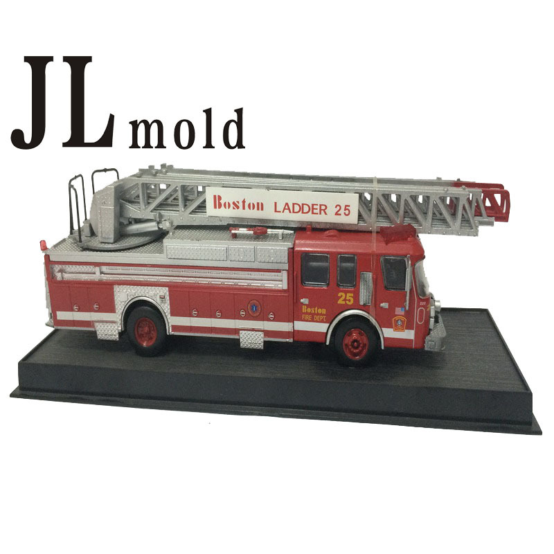 米国電子一1990年1/64背面マウントはしごおもちゃの消防車モデル問屋・仕入れ・卸・卸売り