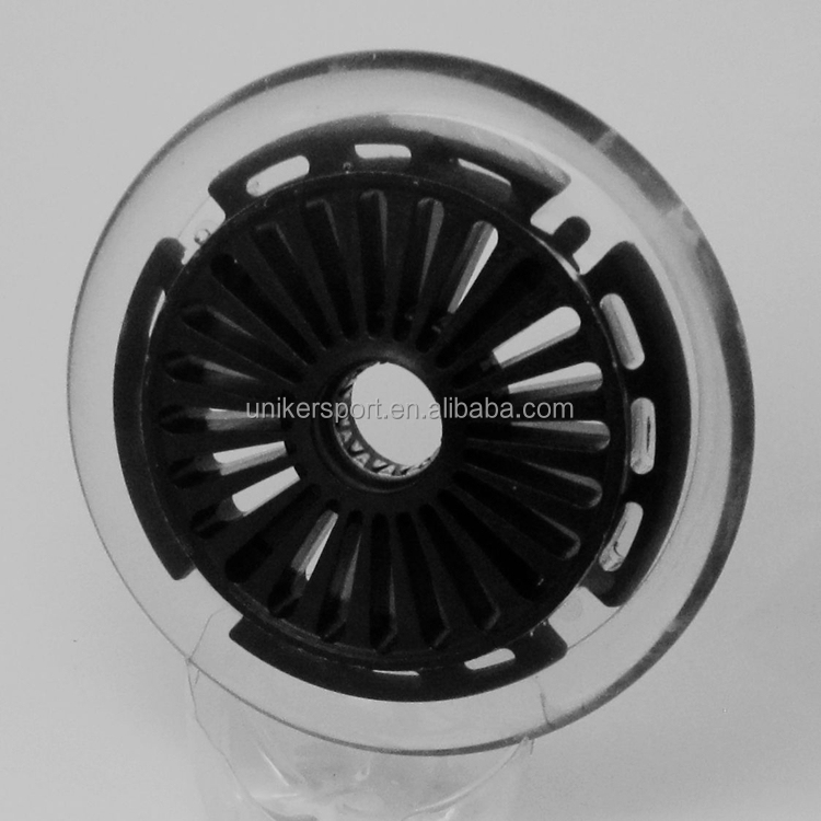 125mm*24mm、 太陽の花のハブ、 puの車輪、 プロのインラインスケートの車輪問屋・仕入れ・卸・卸売り