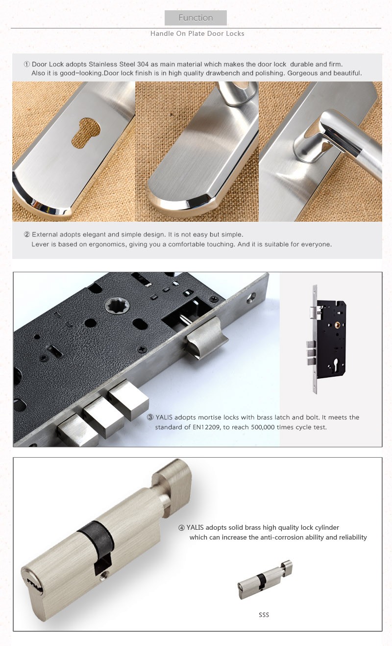 Most Secure Door Locks Anti Theft Lock Case Ss Door Handle And Plate Buy Most Secure Door