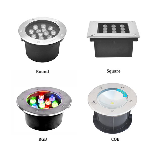 Cheap price 6W inground recessed landscape round led underground light