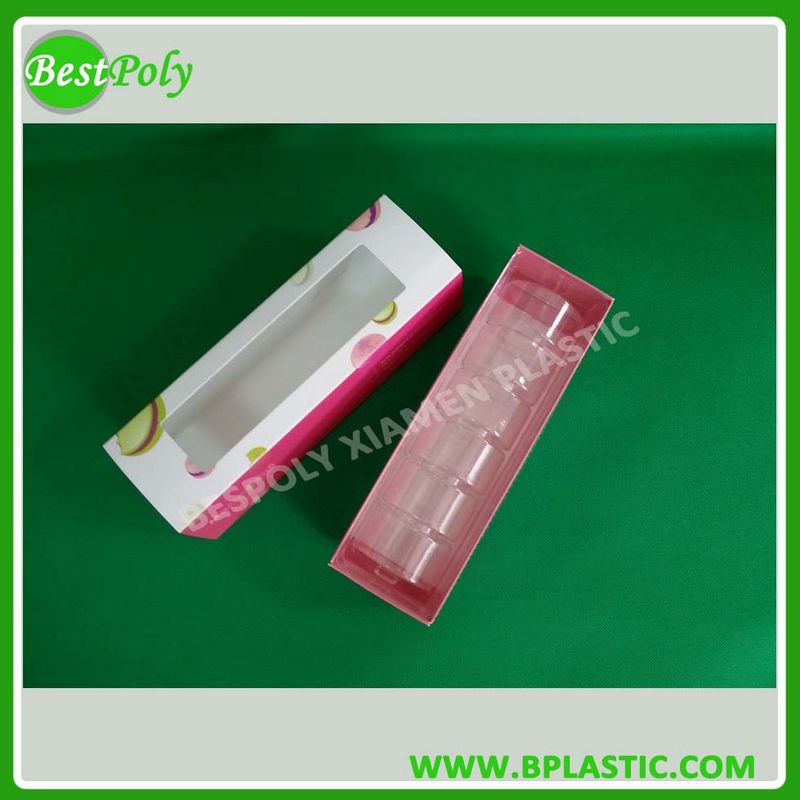 Paper Packaging Box for Macarons, Egg Tart, Chocolates, Paper Window Box, Paper Drawer Box