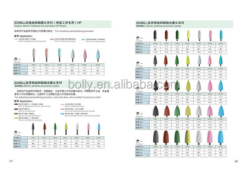 シリコン研磨burs/歯科/研磨bur/問屋・仕入れ・卸・卸売り