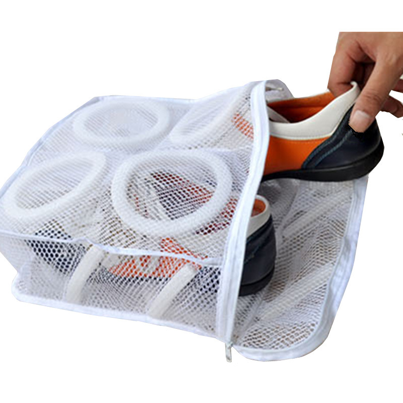 shoe washing bag