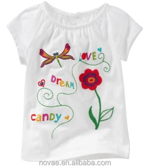 Bulk Wholesale Kids Clothing Babykids Girls T Shirt Child Clothing