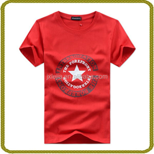 プレーンメンズ安いo- ネック白印刷の促進のための空白のtシャツ/広告tシャツ卸中国問屋・仕入れ・卸・卸売り