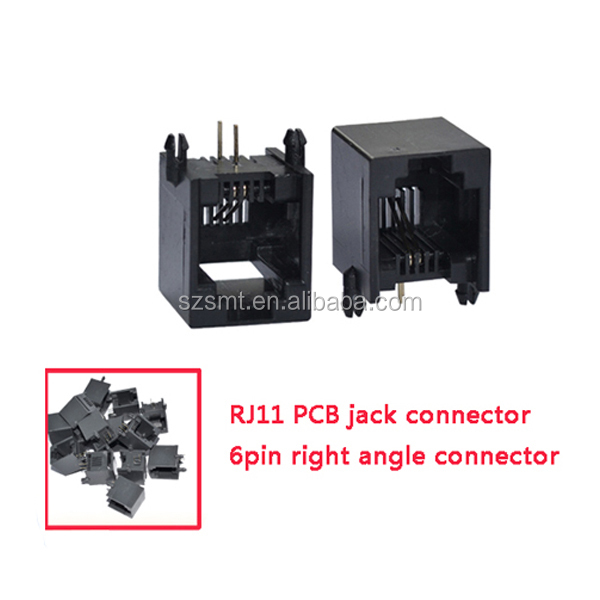 モジュラージャックrj11pcb2rj11コネクタピンソケット仕入れ・メーカー・工場