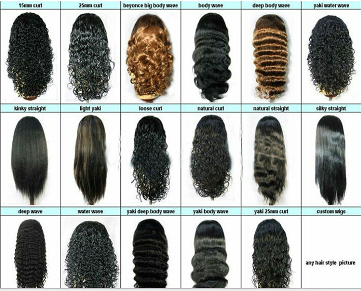 Hot Sale Glueless Full Lace 100 Human Hair Wig Full Lace Wig With