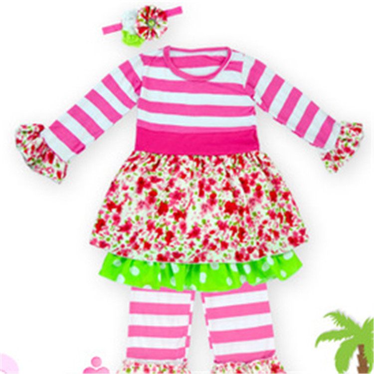 の子供ブティックの衣類の服の女の子フリル綿の秋冬服子供ハロウィンクリスマス衣装衣類セット仕入れ・メーカー・工場