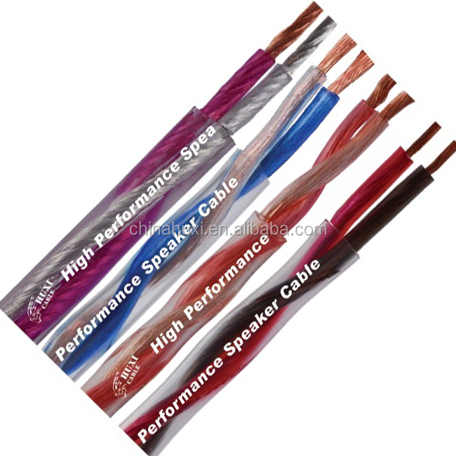 Wholesale Alibaba 1.5mm2 Red Black Green White Colored Speaker Wire