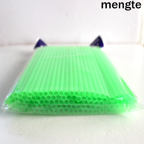 高品質felxibleネオングリーンソフトプラスチック製のストロー問屋・仕入れ・卸・卸売り