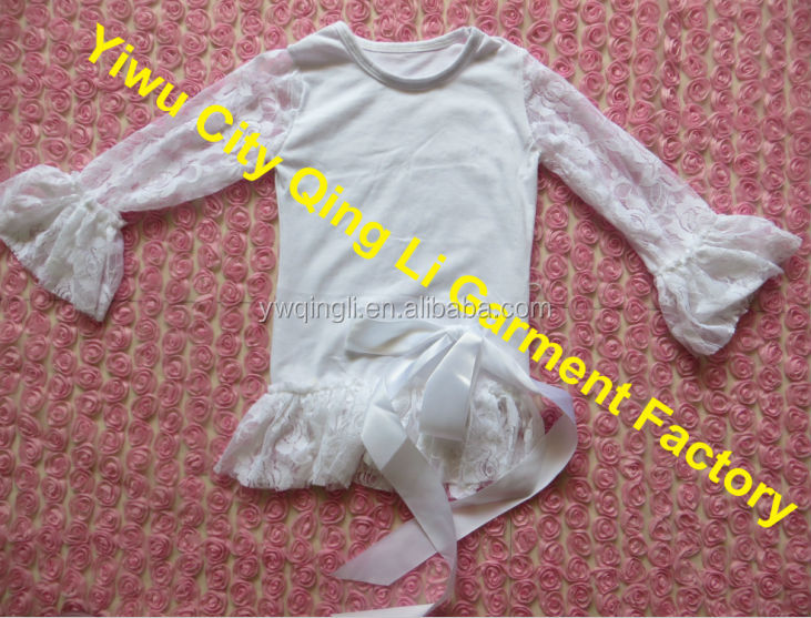 赤ちゃんの女の子の日の服卸売バレンタインマスタードパイ白い綿のブティックキッズキャップスリーブショートシャツ心のパターンを持つ仕入れ・メーカー・工場
