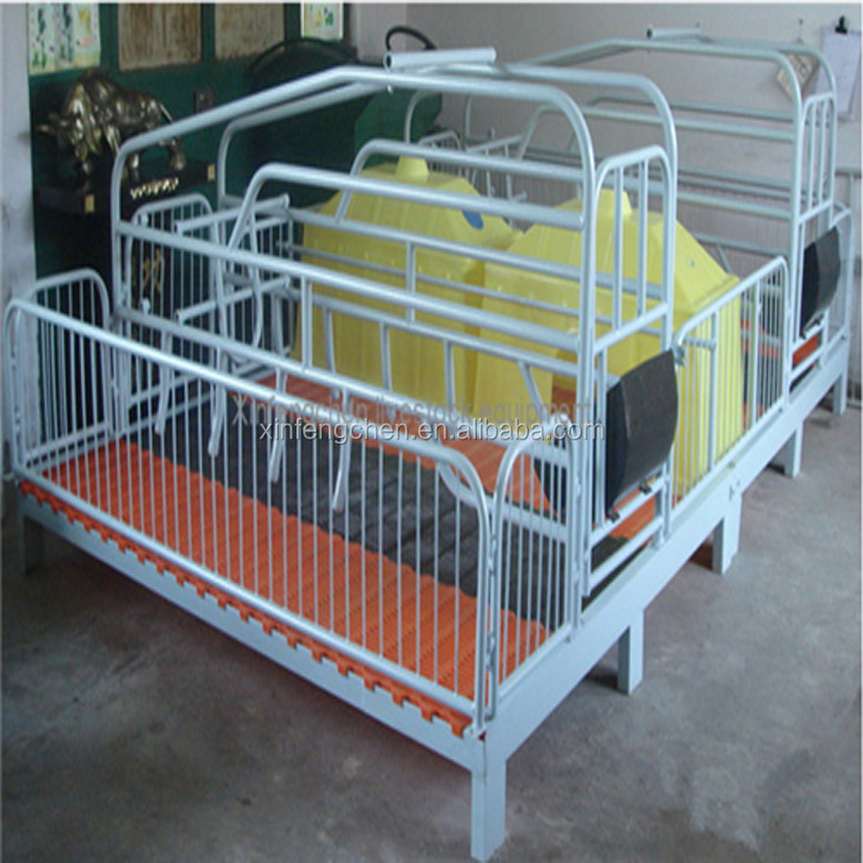 Pig farrowing crate..