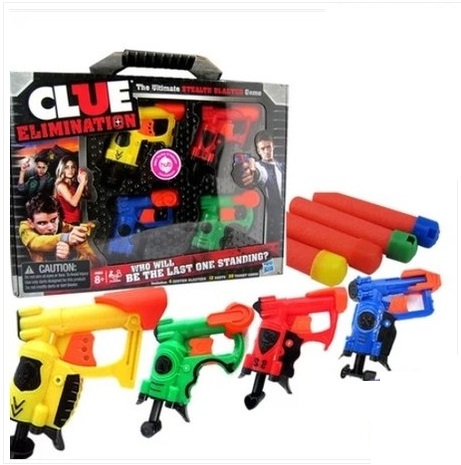Wholesale Nerf Blaster Clue Elimination 4pcs set Toy Mini Gun Alibaba com