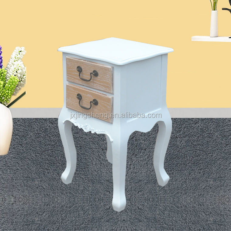 Antique Moroccan Style Furniture Cheap Painted White Bedside
