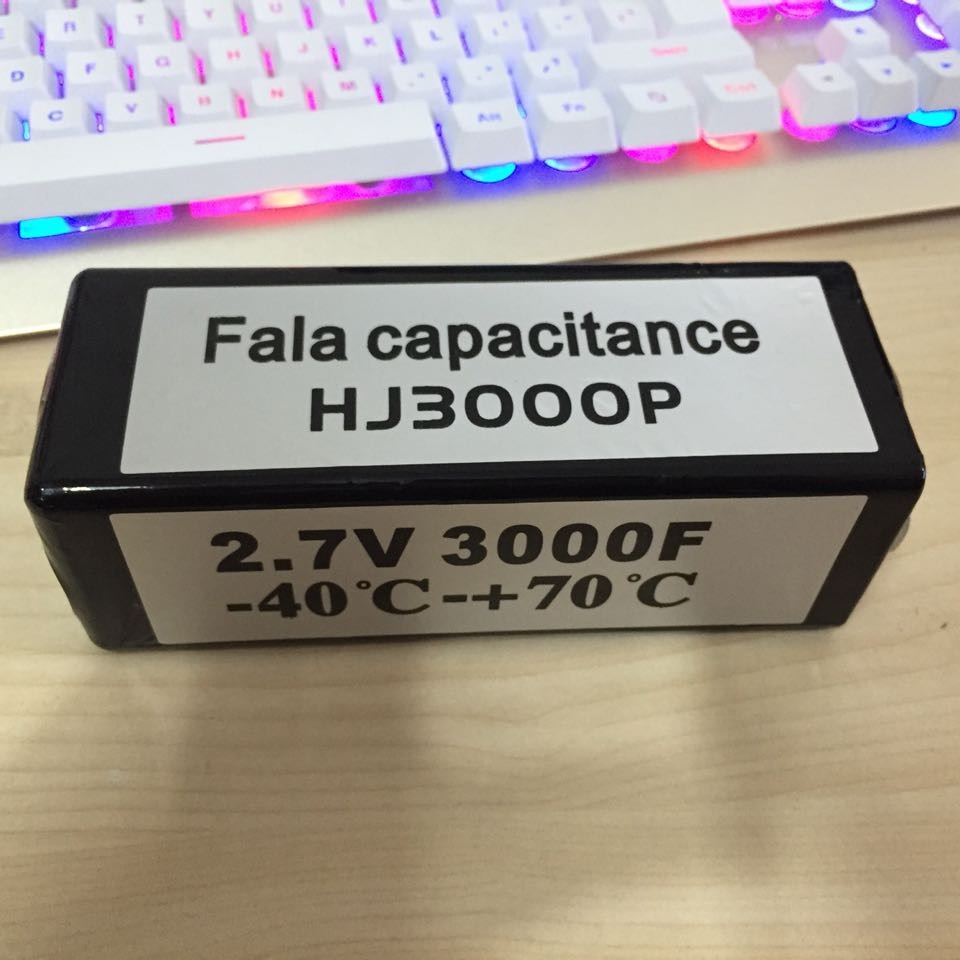 スーパー高ファラッドのコンデンサ3000f 2.7ボルトねじ端子スーパーキャパシタバッテリー正方形仕入れ・メーカー・工場