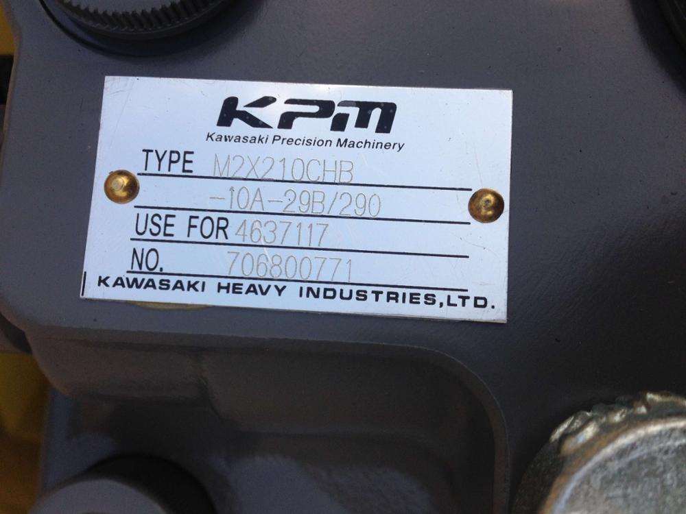 Original New 4637117 KAWASAKI M2X210CHB Swing Motor for