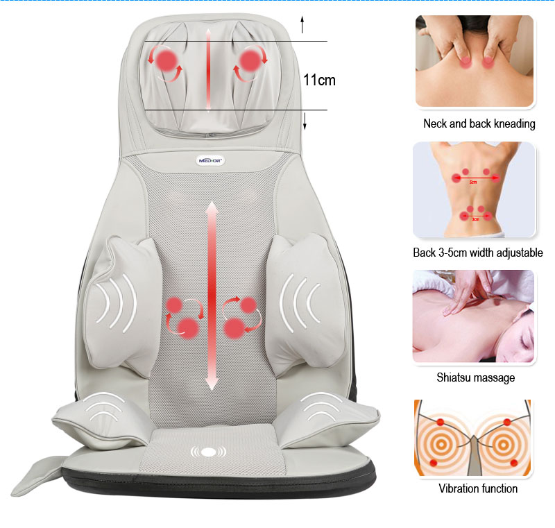 Back width adjustable air compression massage system