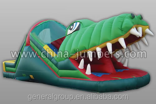 込み価格中国　インフレータブル修理キットおよび送風機なし。 階段の恐竜スライド1ジャンパー問屋・仕入れ・卸・卸売り