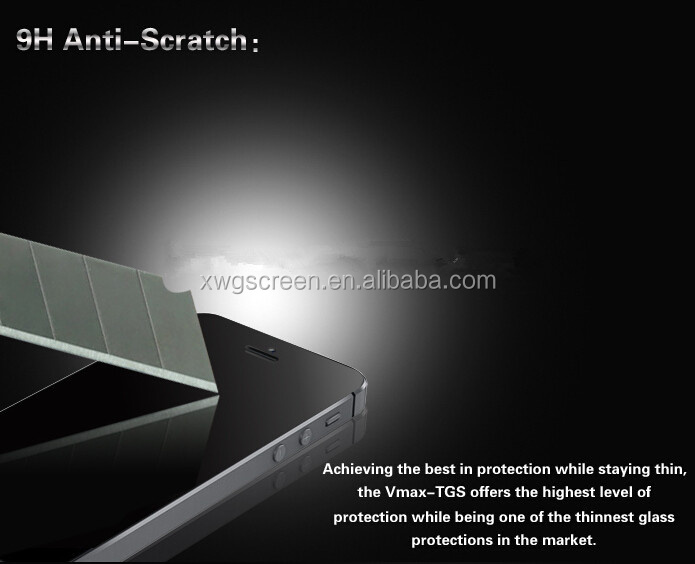 高品質高clear防- 指紋アンチショック9h0.3mm2.5d強化ガラス5iphoneのためのスクリーンプロテクター問屋・仕入れ・卸・卸売り