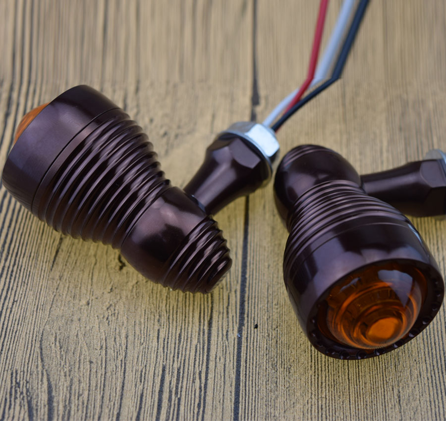 Custom Aftermarket Vintage Motorcycle Turn Signals Indicator For Harley