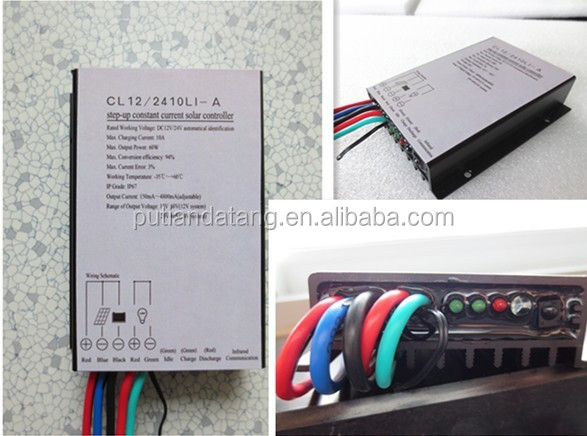 Cl12/2410li-aインテリジェントリモコン付き太陽の光コントローラ問屋・仕入れ・卸・卸売り