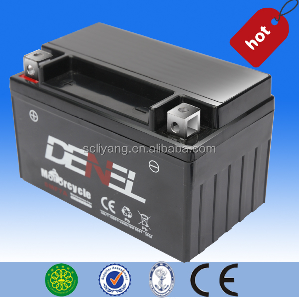 12v7ahメンテナンスフリーバイクのバッテリー高品質でバッテリー12v7ah12vナイス値が負のバッテリーストレージバッテリー問屋・仕入れ・卸・卸売り