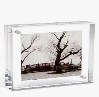 Wholesale clear plexiglass acrylic plastic picture frame